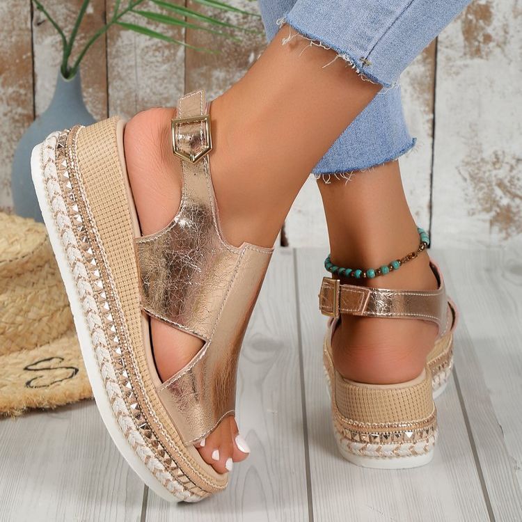 Summer Platform Orthopaedic Sandals - Experience Comfort and Style