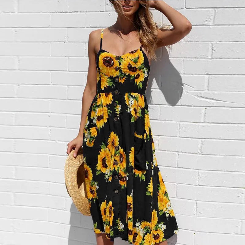 Meadow Summer Floral Dress