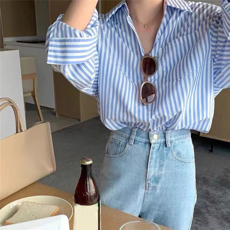 Classic Stripe Button-Down