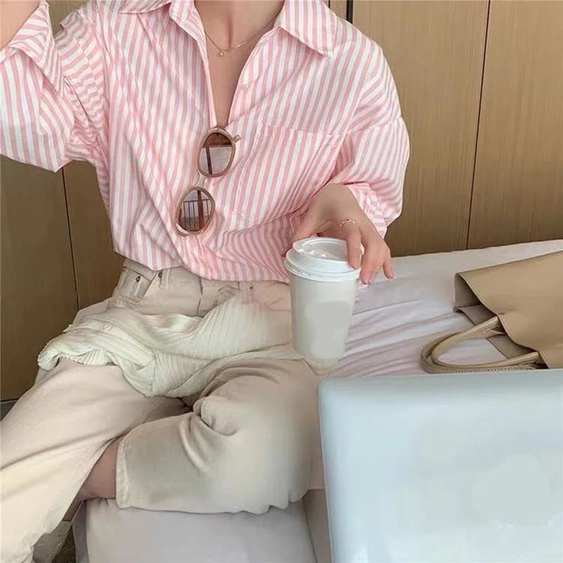 Classic Stripe Button-Down