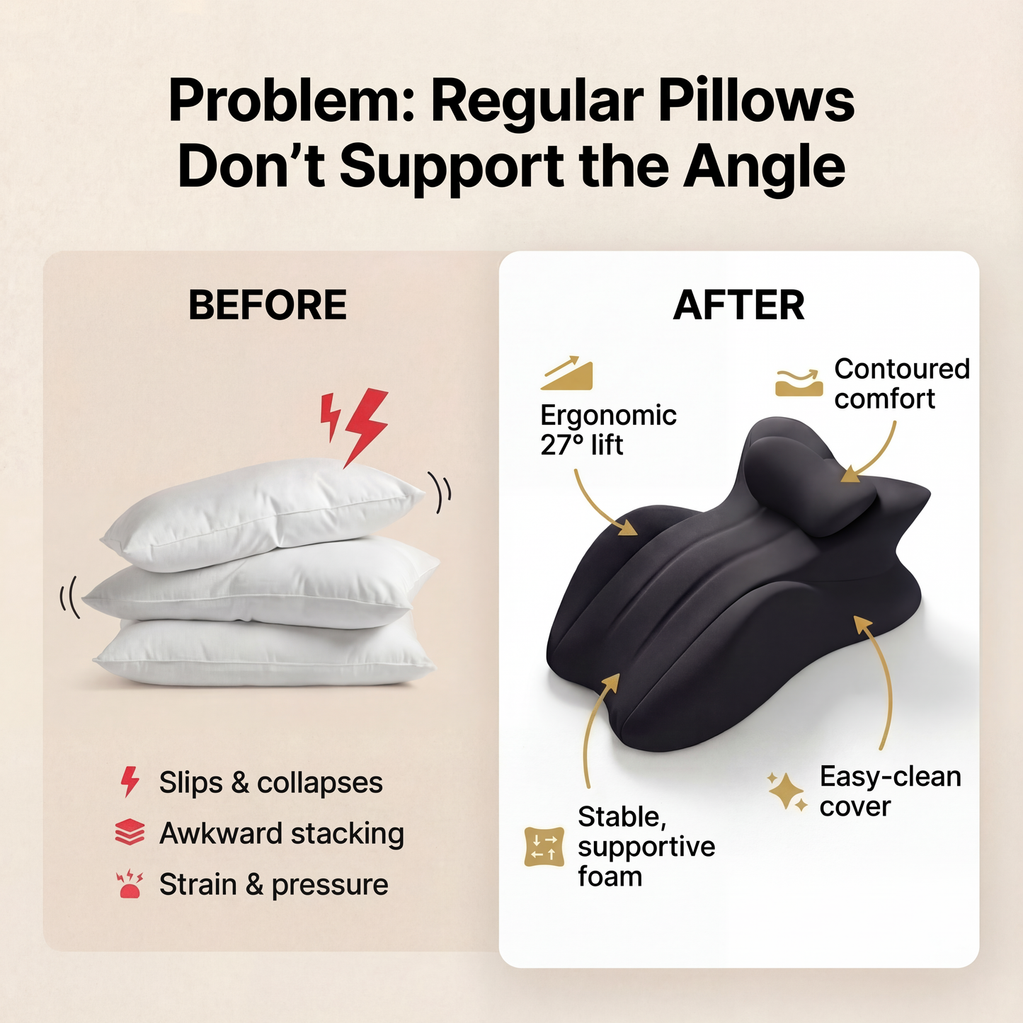 Groove-illow - Perfect Balance, Perfect Comfort Pillow