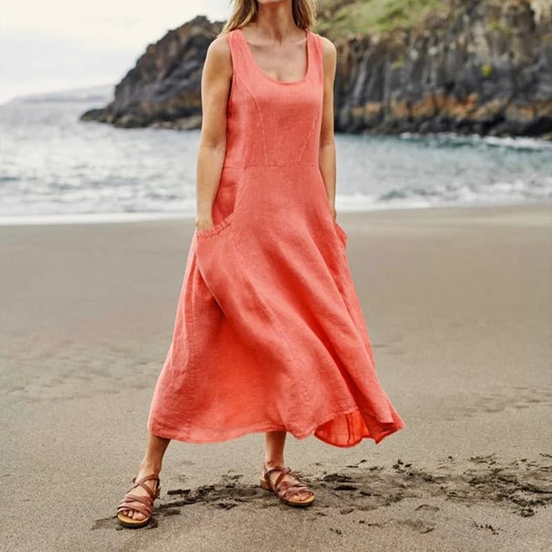 Cool Breeze Summer Maxi Dress