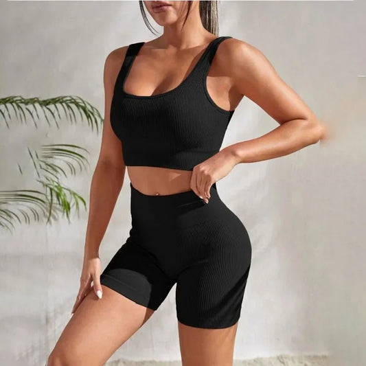 Ribbed Airflow Activewear Set