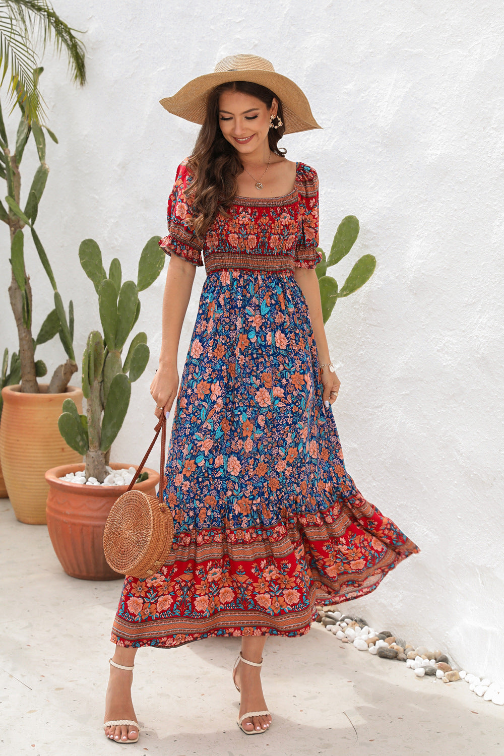 Bohemian Holiday Maxi Dress