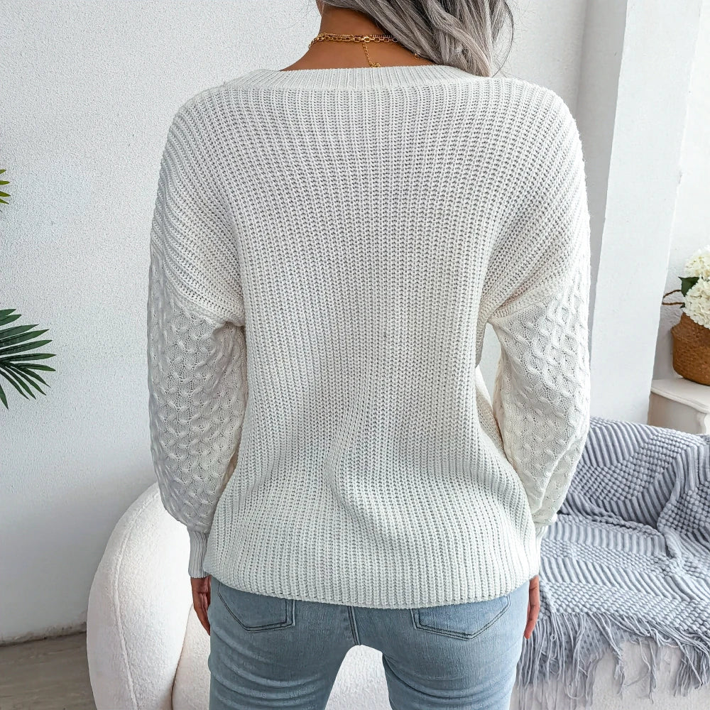 Cozy Lantern Winter Pullover