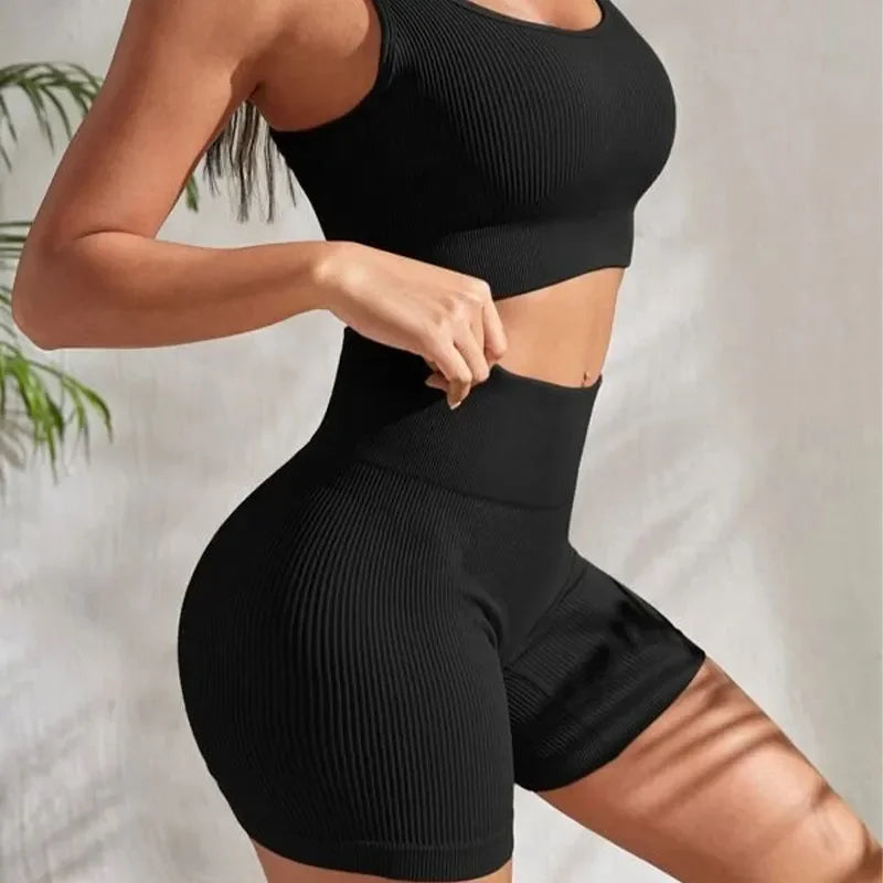 Ribbed Airflow Activewear Set