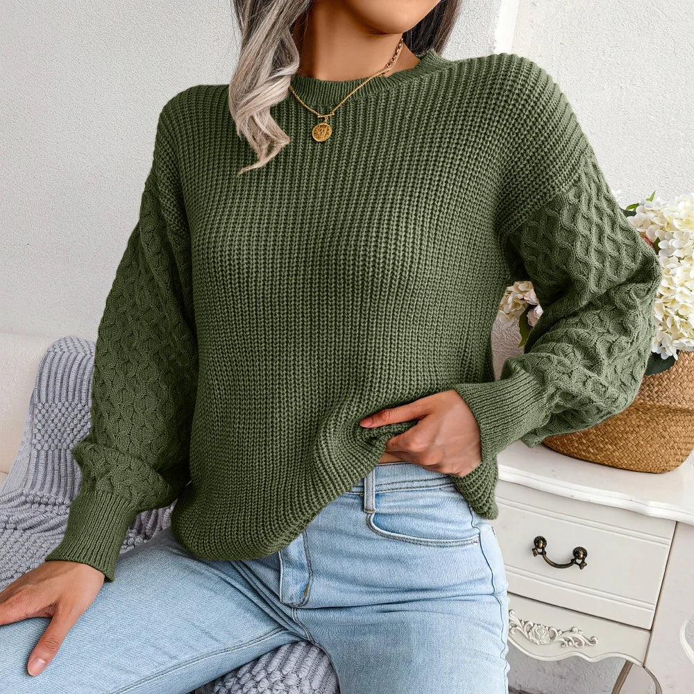 Cozy Lantern Winter Pullover