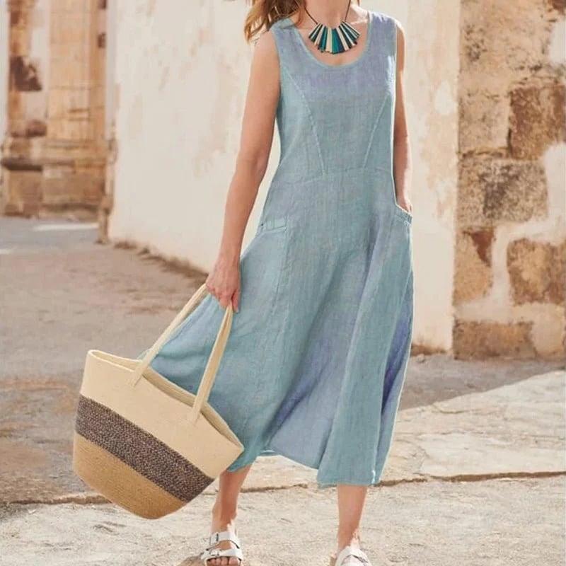 Cool Breeze Summer Maxi Dress