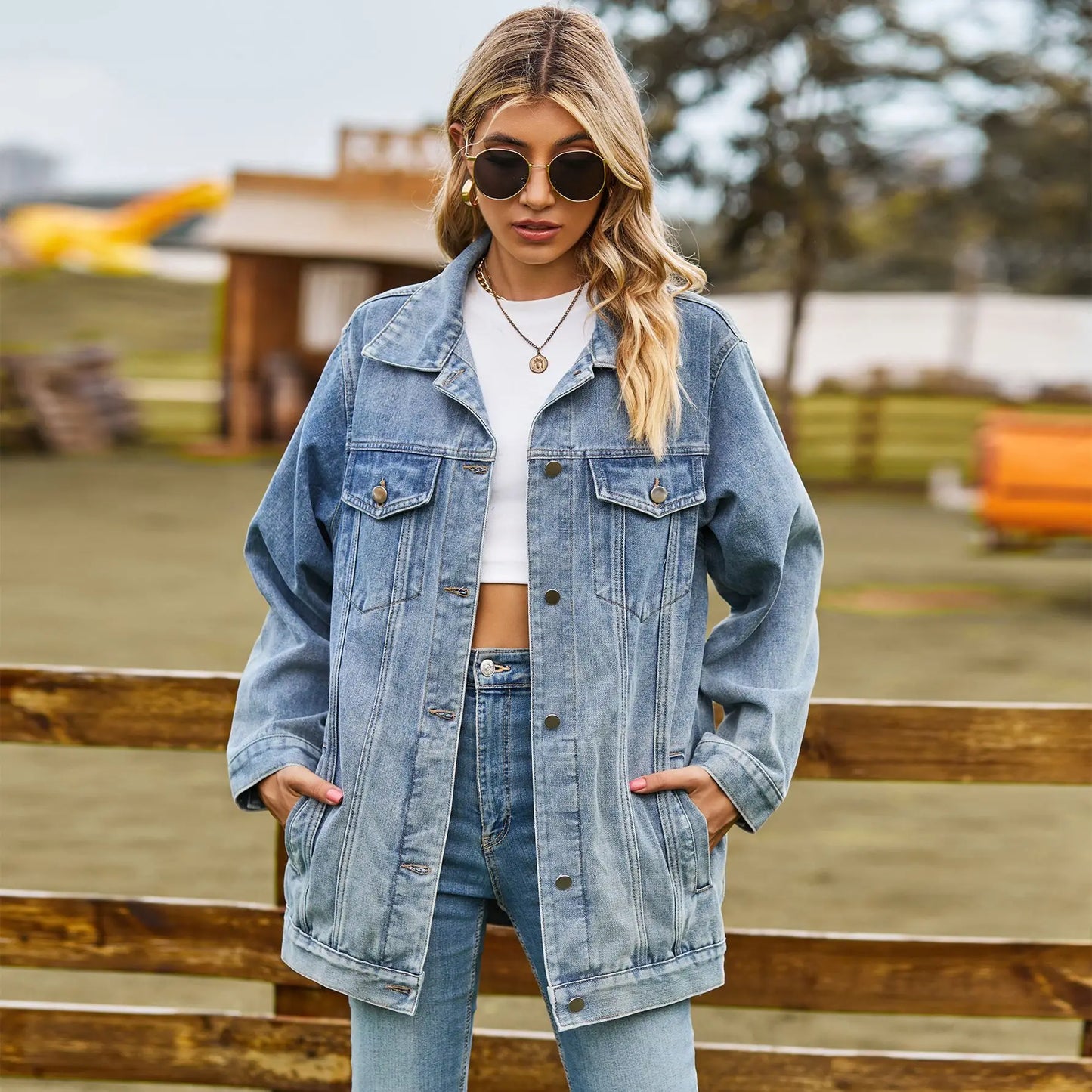 New Harvest Women's Denim Jacket