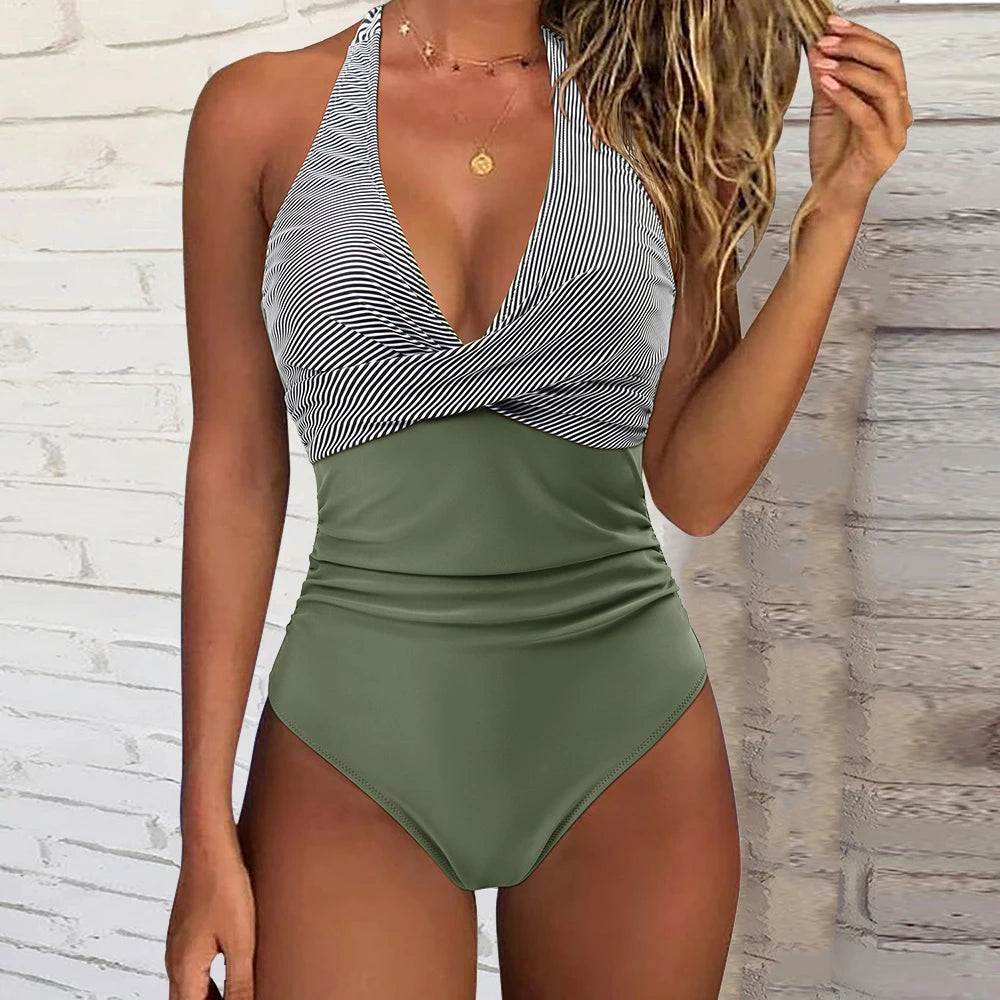 Contour V-Neck Swimwear