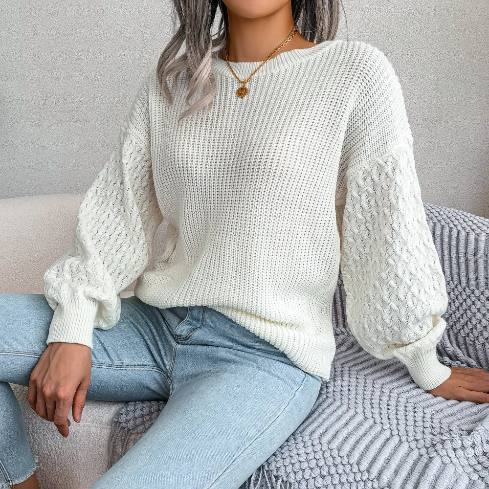 Cozy Lantern Winter Pullover