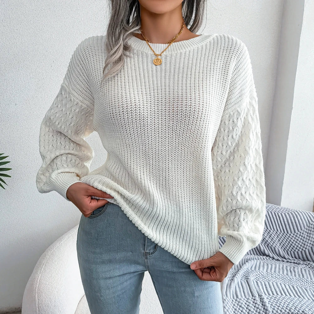 Cozy Lantern Winter Pullover