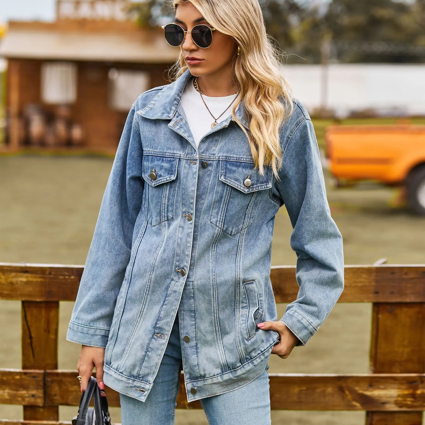 New Harvest Women's Denim Jacket