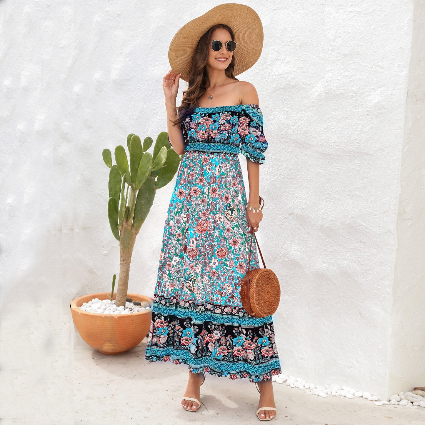 Bohemian Holiday Maxi Dress