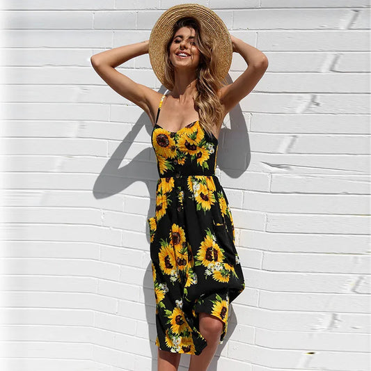 Meadow Summer Floral Dress