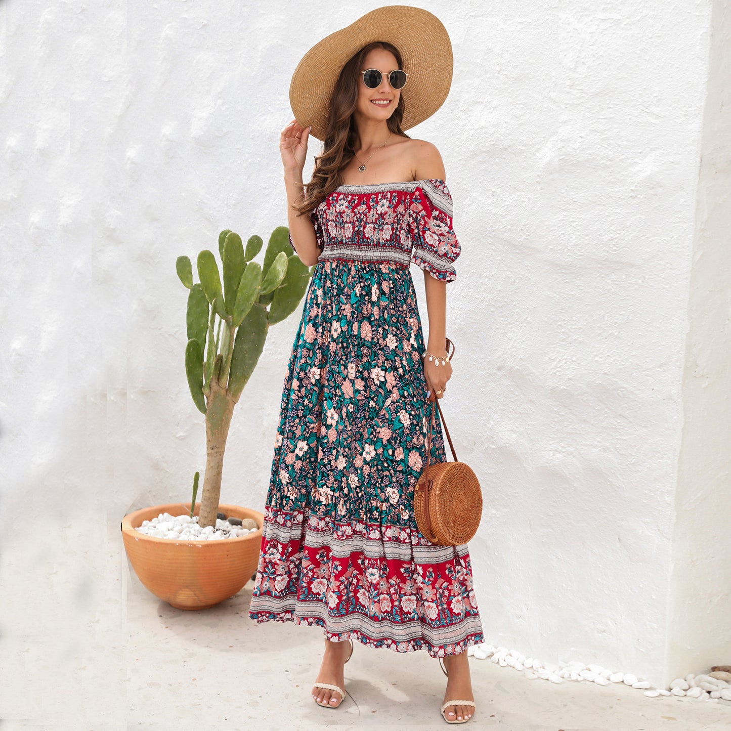 Bohemian Holiday Maxi Dress